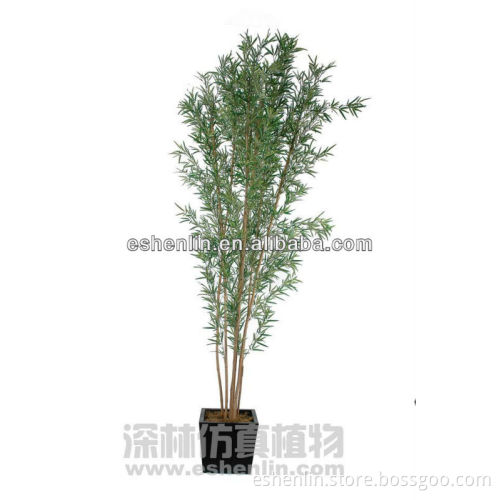 cheap artificial seven trunk bamboo plant trees